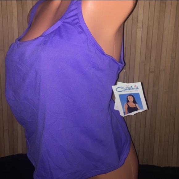 🎉NEW Catalina Tankini Swim top plus Sz 3X - Picture 2 of 4